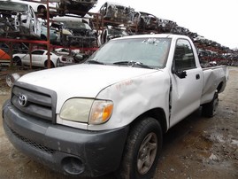 2006 Toyota Tundra White Standard Cab 4.0L AT 2WD #Z24603